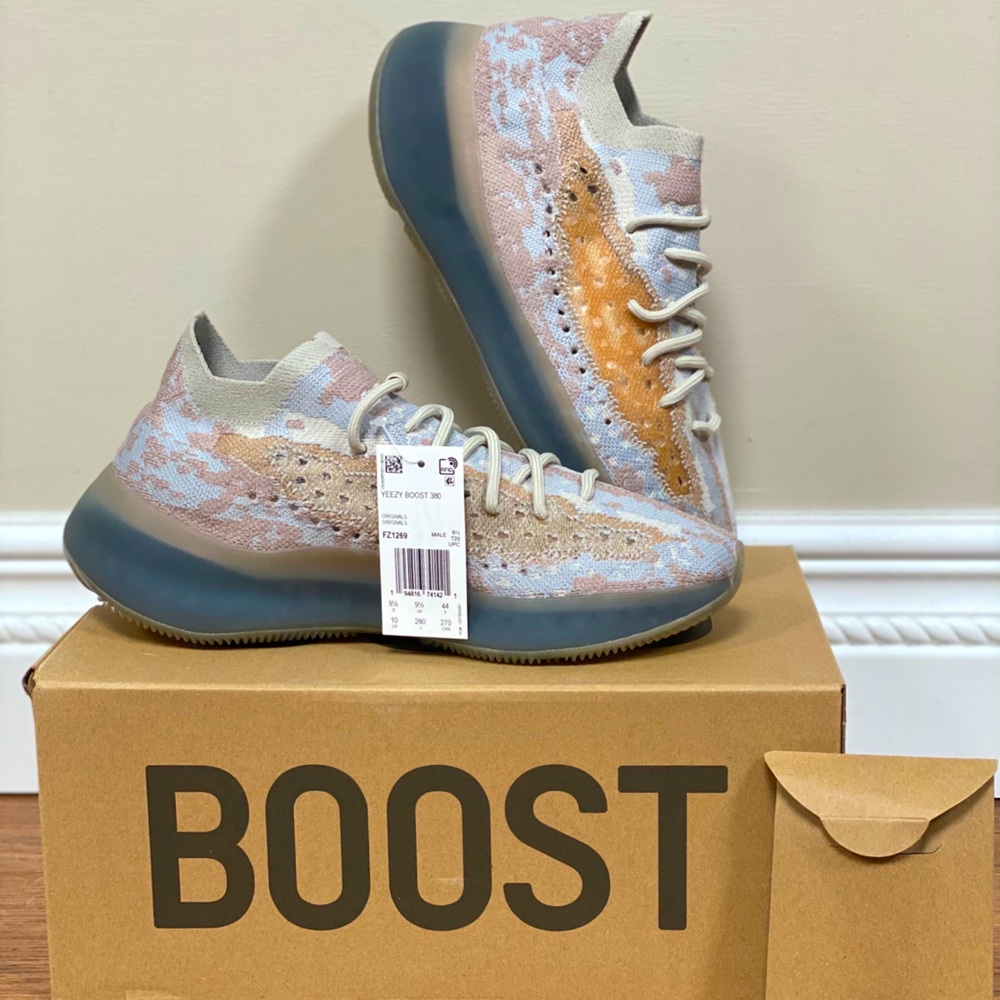 NWT Yeezy Boost 380 Pepper Sneakers Sz 10